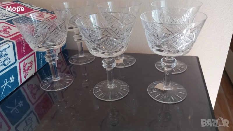 Кристални чаши Ропотамо за вино и шампанско , снимка 1