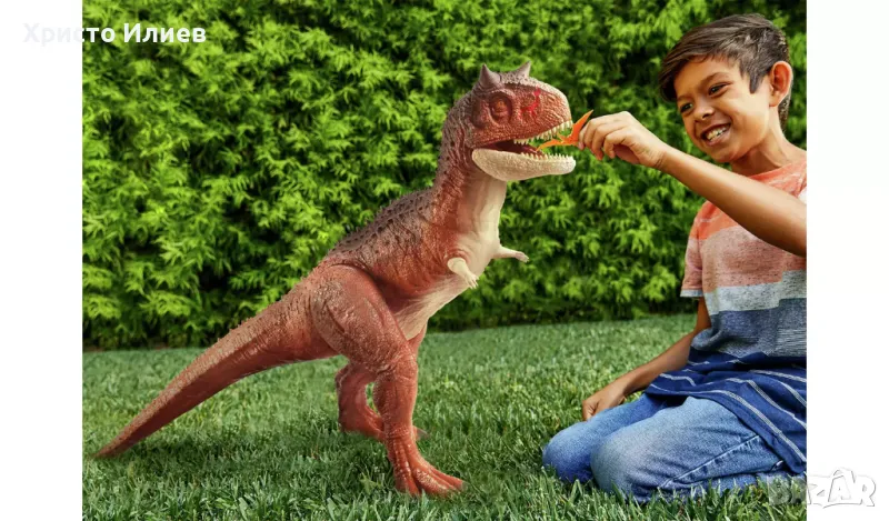 Голям Динозавър Карнотавър Торо Джурасик свят Jurassic World 91см, снимка 1