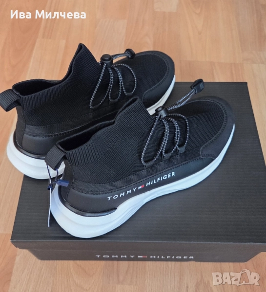 Боти тип чорап-Tommy Hilfiger 37, снимка 1