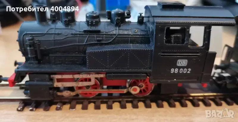 Запазено и действащо колекционерско електрическо влакче Piko 4, снимка 1