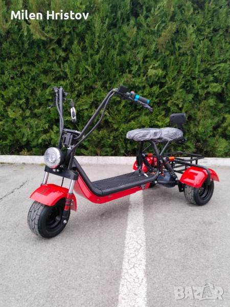 ДЕТСКА ЕЛЕКТРИЧЕСКА ТРИКОЛКА LITTLE HARLEY 1200W, снимка 1