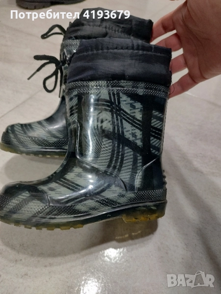 Детски ботушки за дъжд 27 номер , снимка 1