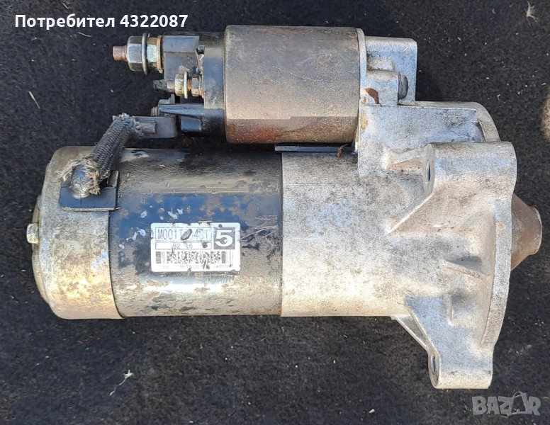 Стартер от Пежо / Peugeot 206 2.0HDI 90к.с RHY , снимка 1