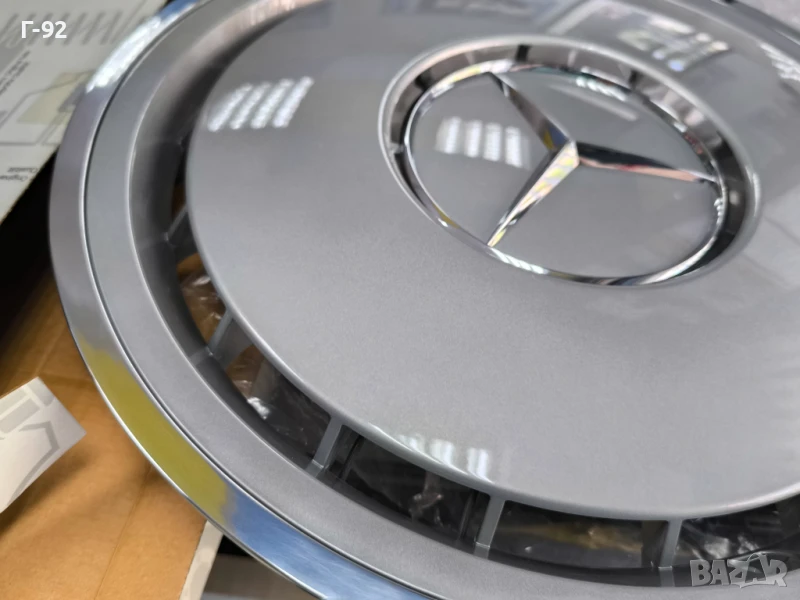 A1244001225**NEU**НОВА ОРИГИНАЛНА ЧАСТ**MERCEDES-BENZ**15 инчови тас с хром пръстен**, снимка 1