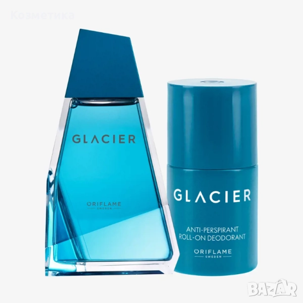 Комплект GLACIER: ТОАЛЕТНА ВОДА И РОЛ-ОН, снимка 1