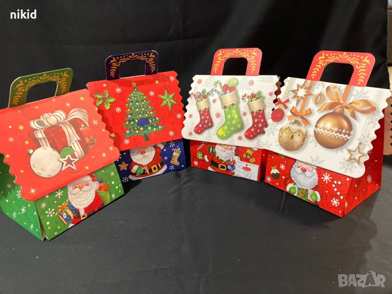 16*14*19 см къща Коледна Картонена подаръчна кутия подаръчни кутии подарък коледни, снимка 1