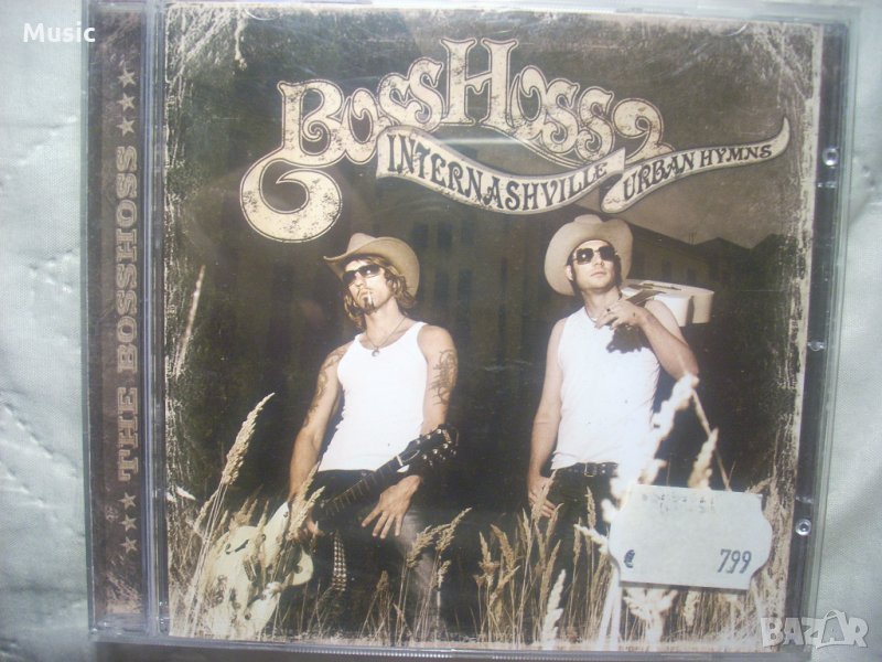 The BossHoss ‎– Internashville Urban Hymns оригинален диск, снимка 1