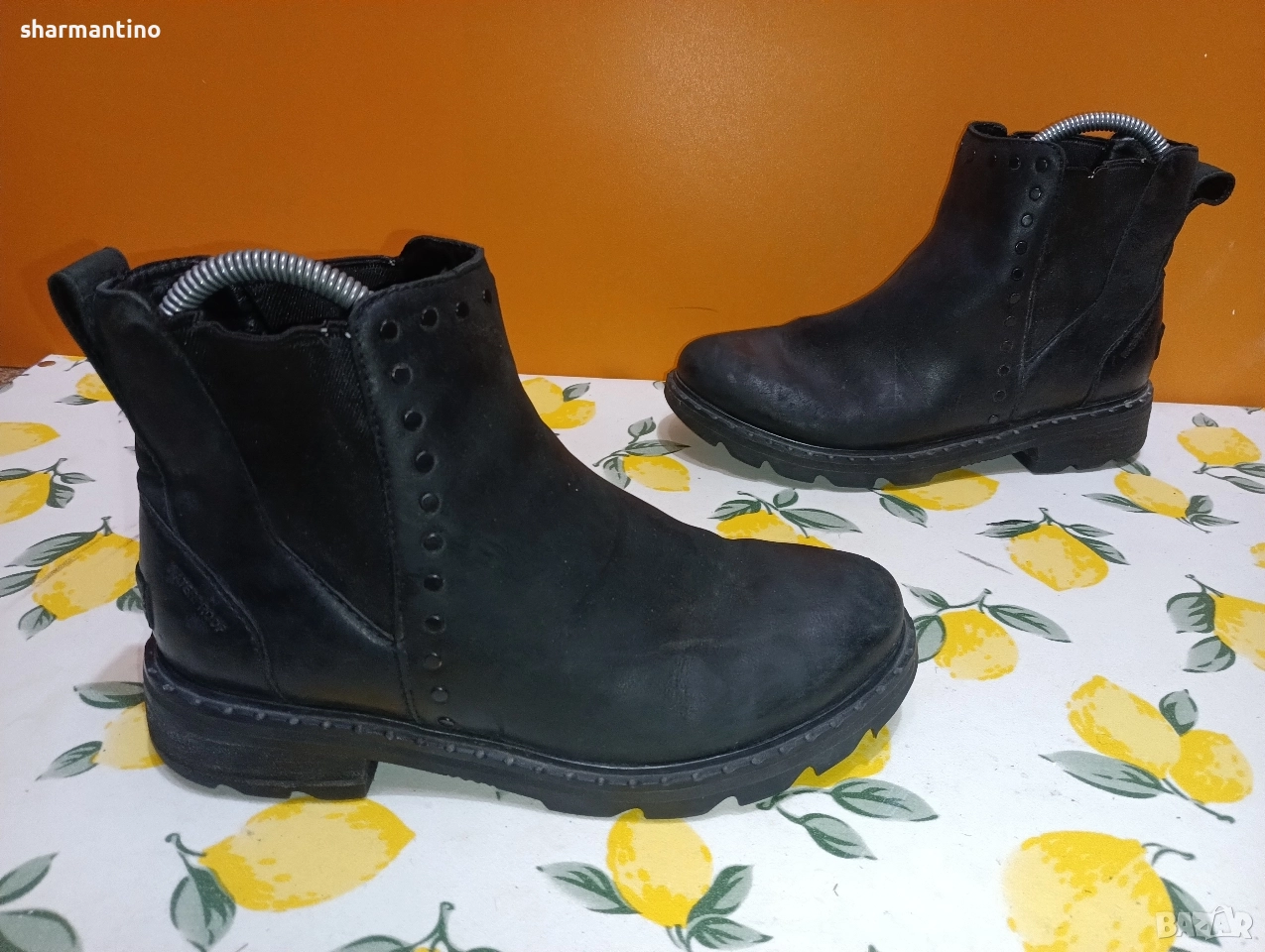 Sorel Waterproof N 38 кожени боти, снимка 1