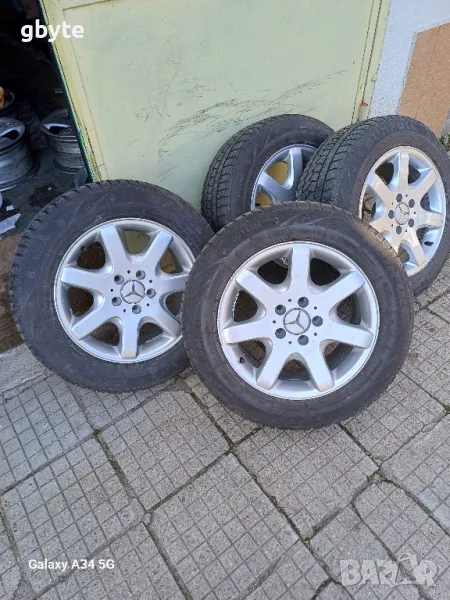 Джанти Мерцедес със гуми, снимка 1