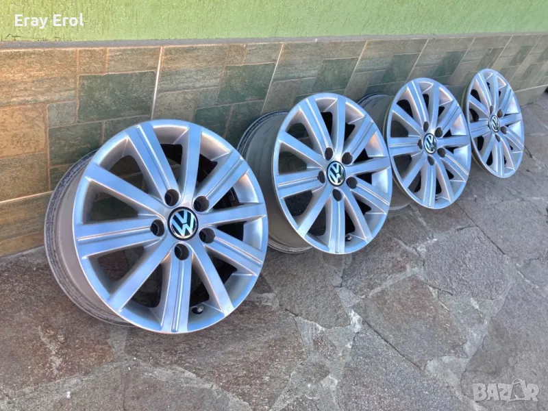 15 джанти 5x112 VW Golf Mk5 MK6 Mk7 Passat Caddy Touran Sharan 5х112 Оригинал, снимка 1