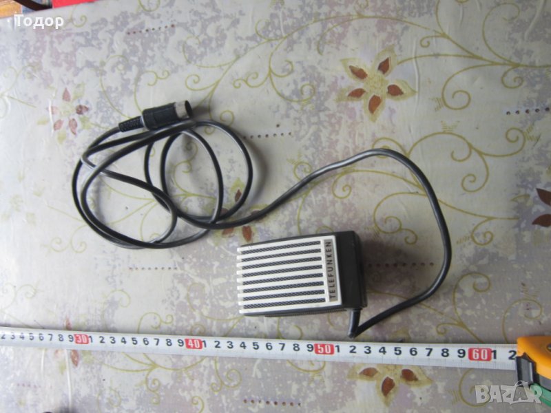 Уникален микрофон Телефункен радио, снимка 1