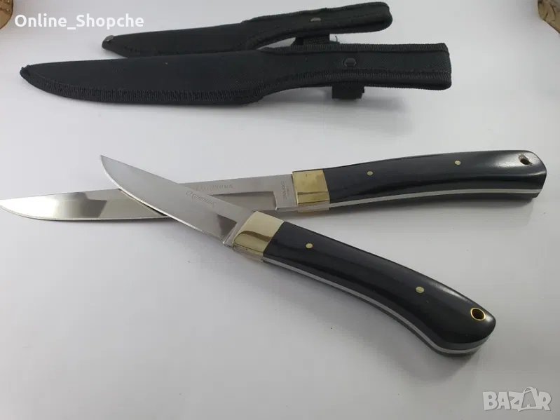 Ловен Руски нож от масивна стомана – Охотник, лов, риболов, къмпинг, снимка 1