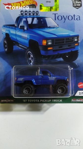 Hot Wheels '87 Toyota Pickup Truck, снимка 1