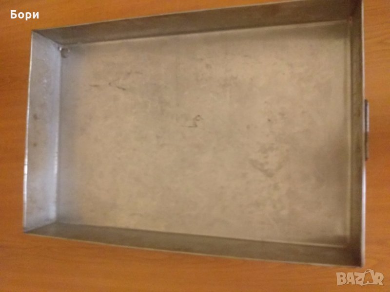 Голяма българска тава от неръждавейка, снимка 1