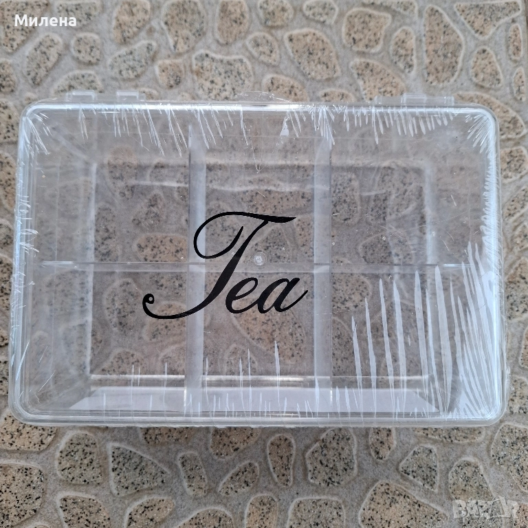 Кутия за чай - 21×14,5×8,5 см., снимка 1