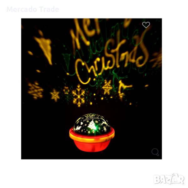 Коледен прожектор Mercado Trade, За стая, LED светлини, Коледа, снимка 1