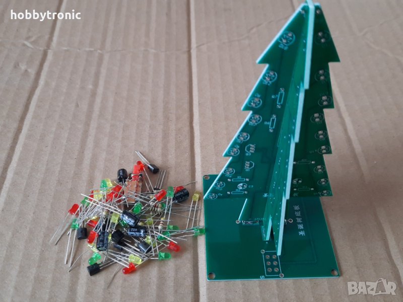 Мигаща елха кит за сглобяване , снимка 1
