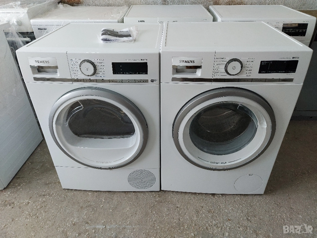 Комплект Пералня Siemens IQ700 + Сушилня Siemens IQ700 A+++ WiFi , снимка 1