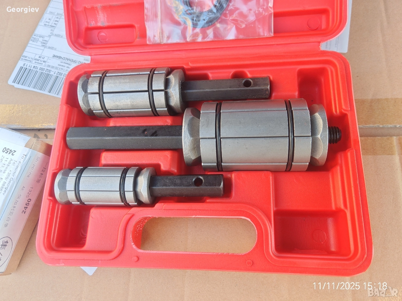 Комплект инструмент за разширяване на тръби от 29~89mm, снимка 1