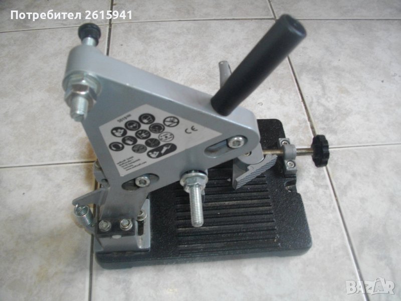 Стойка За Ъглошлайф ф115/ф125мм-Немска-Почти Нова-ОТЛИЧНА-WOLFCRAFT 501900, снимка 1