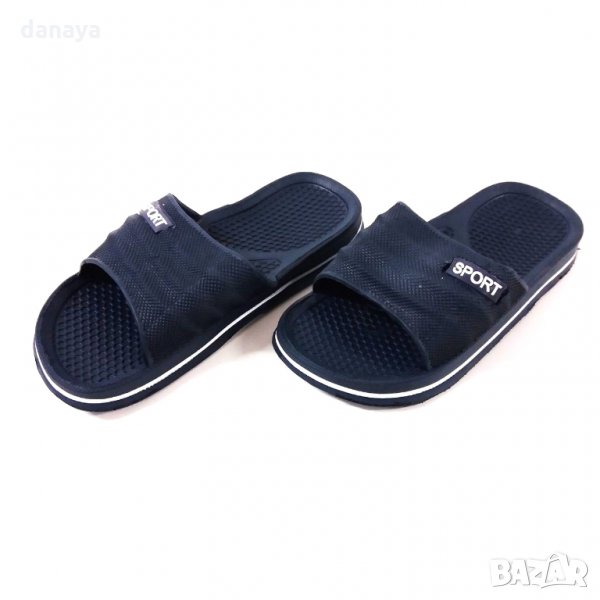 1704 Детски отляти чехли с надпис SPORT, снимка 1