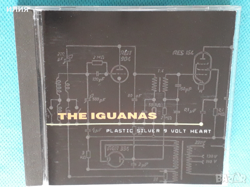 The Iguanas – 2003 - Plastic Silver 9 Volt Heart(Blues Rock,Rock & Roll), снимка 1