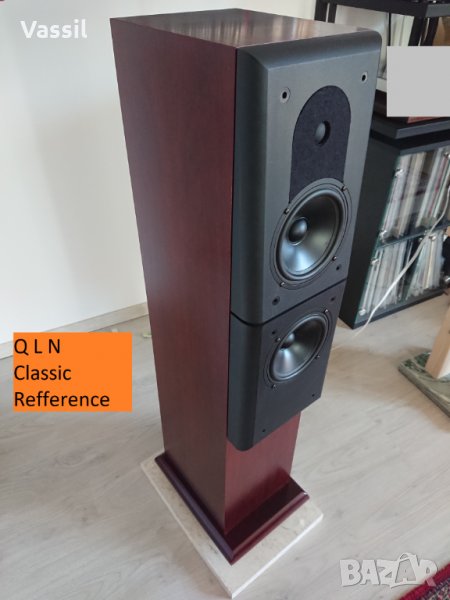 До 28 ДЕК! QLN Classic Reference тонколони audiophile hi-fi SWEDEN, снимка 1