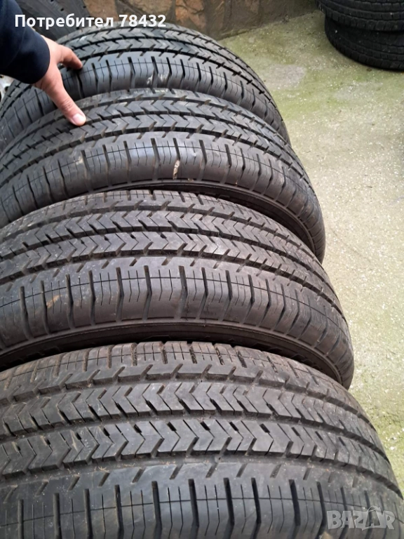 Бусови гуми 215/65/15С - 4 бр, снимка 1