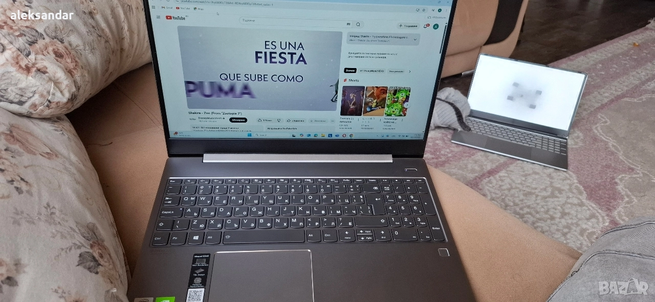 еб
Lenovo IdeaPad S540 (15") - Intel Core i5-10210U, NVIDIA, снимка 1