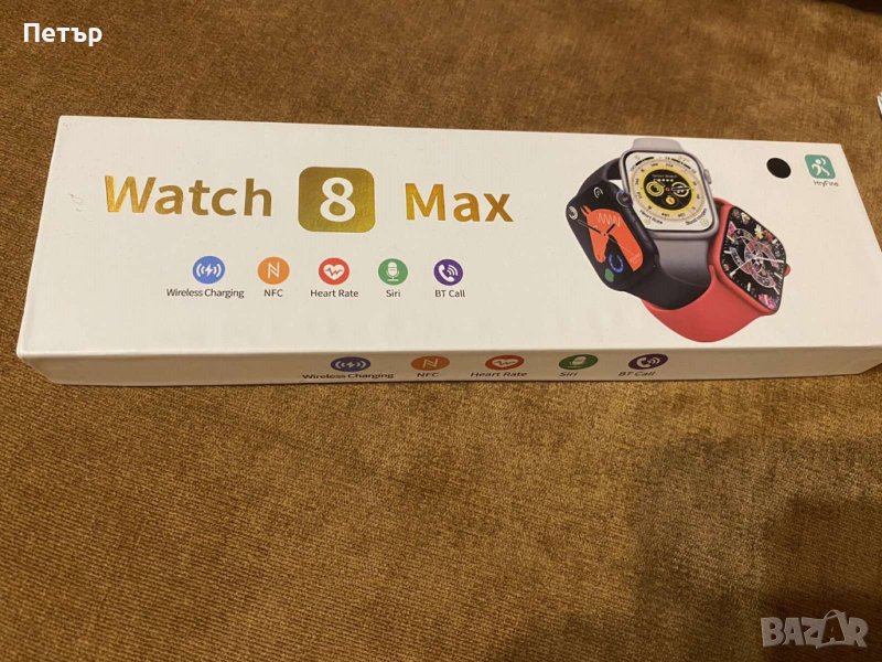 Смарт часовник - Watch 8 Max, 45mm, снимка 1