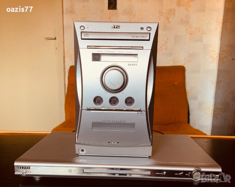 Аудио  JVC  система със ДВД плеар, снимка 1