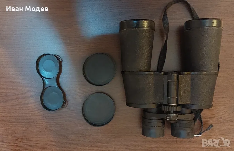 Продавам Руски бинокъл БОЦ 7Х50 TENTO в  много добро състояние, снимка 1