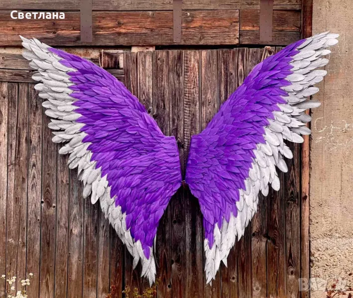 Двуцветни крила за декорация , снимка 1
