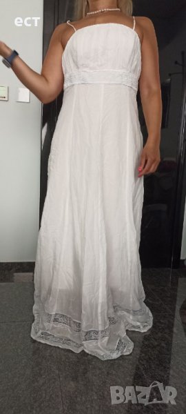 Елегантна  дълга рокля, снимка 1