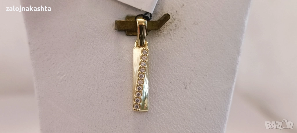 Нова Златна висулка-0,70гр/14кр, снимка 1