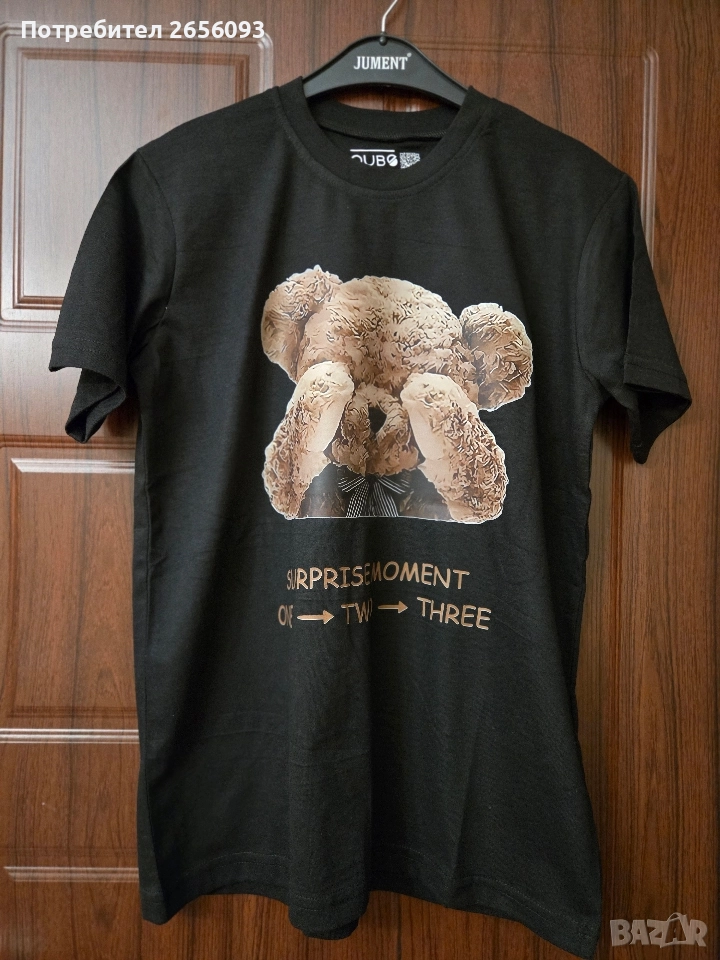 Черни тениски с щампа , снимка 1