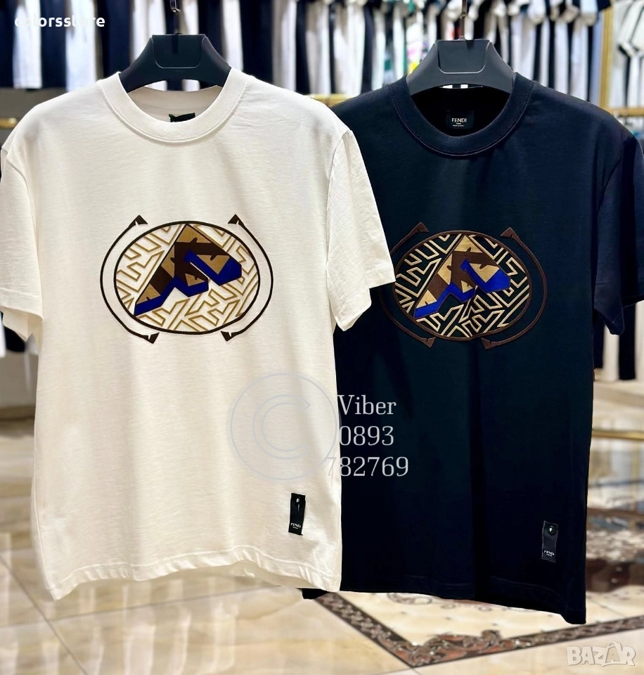 Мъжка тениска Fendi/IM95x, снимка 1