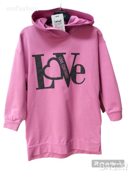 Contrast Love с качулка 134см, снимка 1