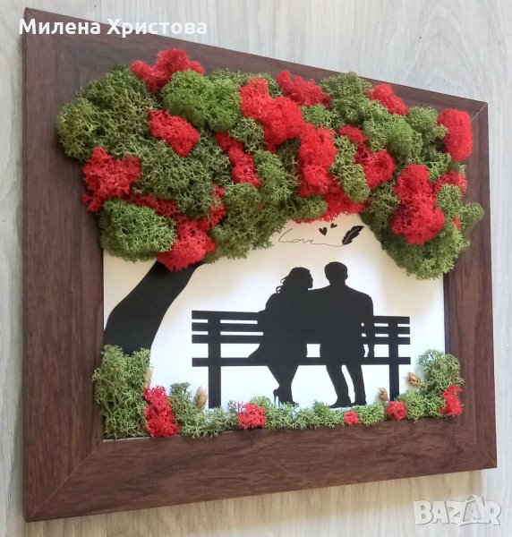 Картина със скандинавски мъх , снимка 1