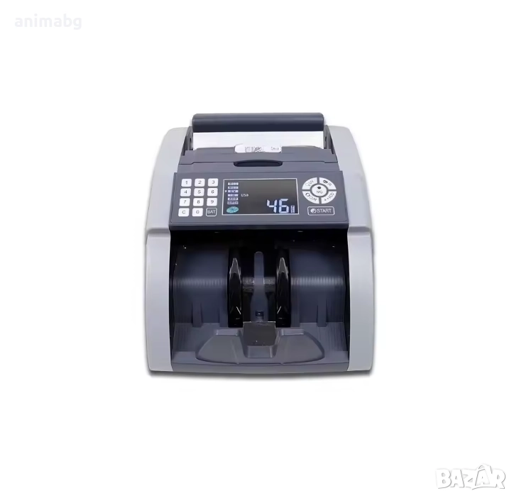 Преносима машина за броене на пари с вградена батерия UV, MG, IR, снимка 1