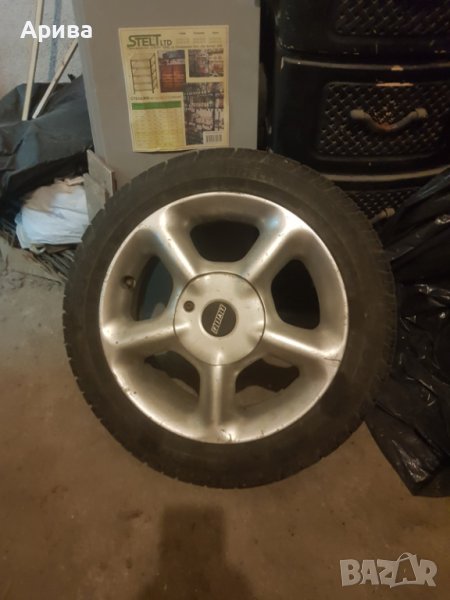 Алуминиева джанта с гума на Fiat Coupe, снимка 1