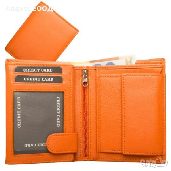 оранжево портмоне, снимка 1
