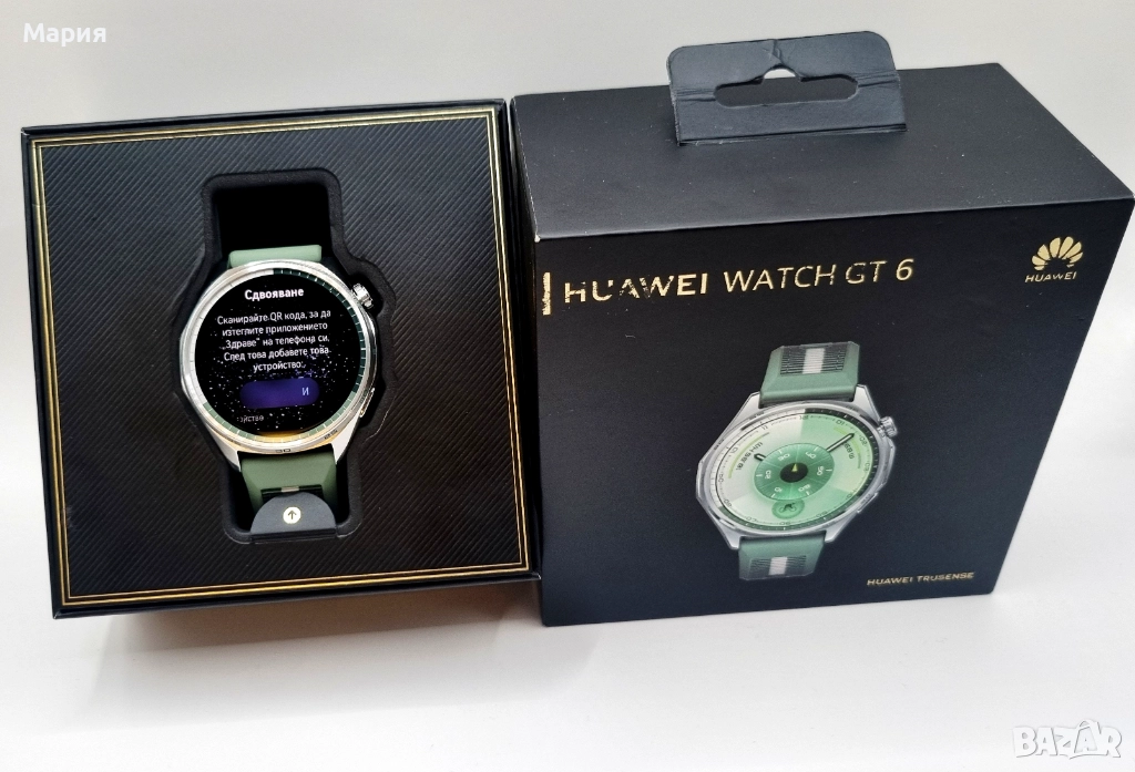 КАТО НОВ!!! Huawei Watch GT - 6 46mm, снимка 1