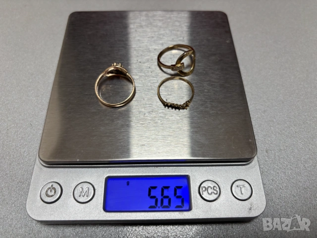 Злато за материал/претапяне/,5,65 грама, 14К (проба 585)