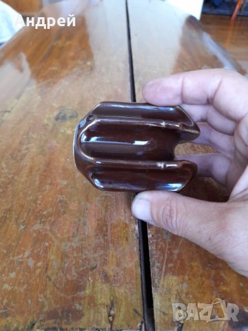 Стар порцеланов антенен изолатор, снимка 6 - Антикварни и старинни предмети - 42223526