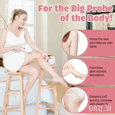 Професионален радиочестотен уред за стягане на кожата - Uaike RF 01, снимка 5 - Козметични уреди - 48804994