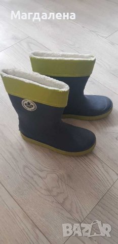 Гумени ботуши с вата, снимка 2 - Детски боти и ботуши - 38791468
