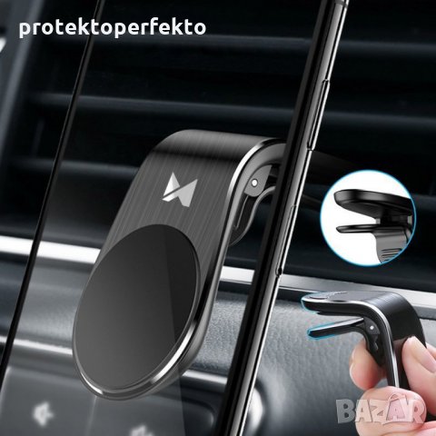 Магнитна стойка за телефон в колата – Wozinsky, снимка 1 - Аксесоари и консумативи - 34153622