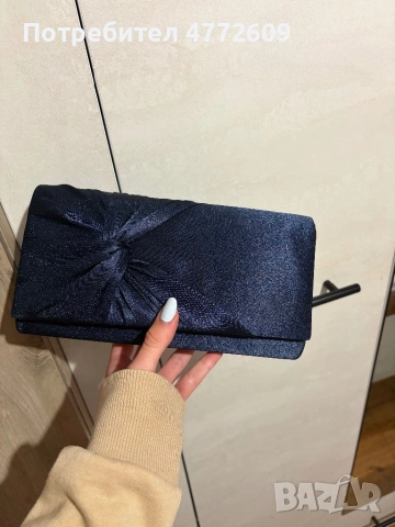 Тъмносиня бална рокля с лилави детайли и гол гръб XS/S размер , снимка 8 - Рокли - 53922965