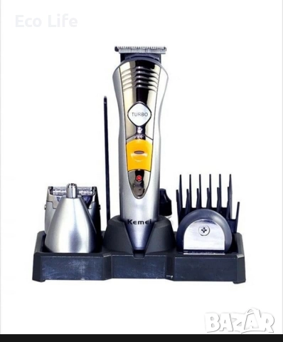 Машинка за бръснене и подстригване 7в1 Kemei KM-580А, снимка 6 - Машинки за подстригване - 52346557